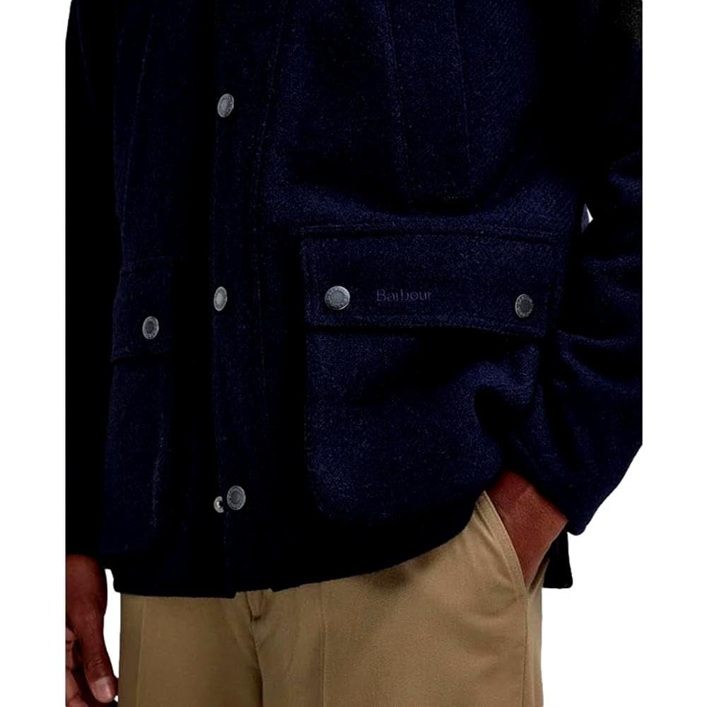 ジャケット・アウター Barbour bedale wool 36 navy Navy Bedale Wool Jacket | Barbour